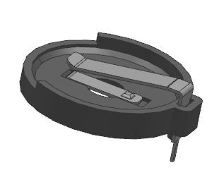 CR2450 Giá đỡ pin đồng xu Lithium DIP/THM